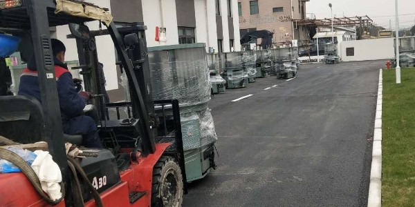 上海浩兵搬運(yùn)助力佑能集團(tuán)工廠設(shè)備搬遷